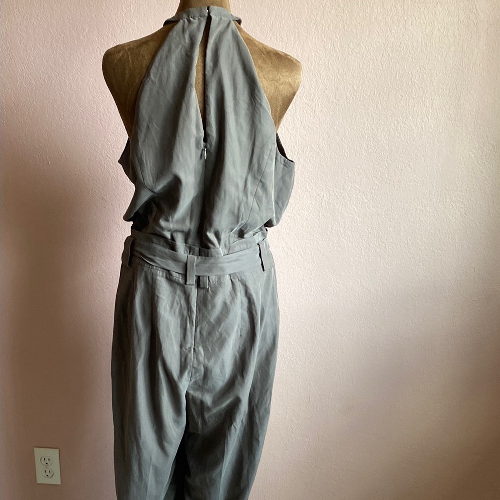EXPRÉSS Elegant Gray Women's Jumpsuit - Picture 5 of 11